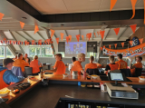  Nederland - Frankrijk kijken in S.K.N.W.K.-kantine tijdens EK Voetbal 2024 (vrijdag 21 juni 2024) (6/33)